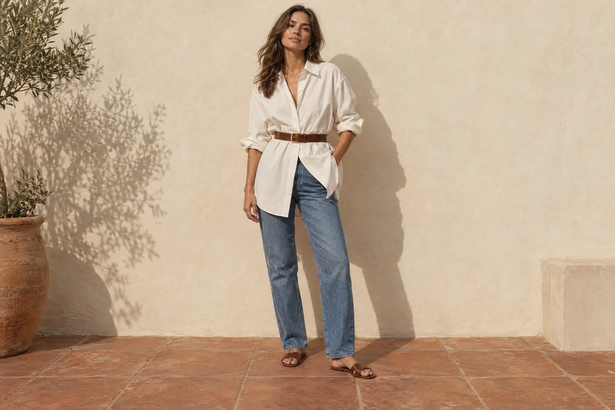 How to Style Oversized Shirts