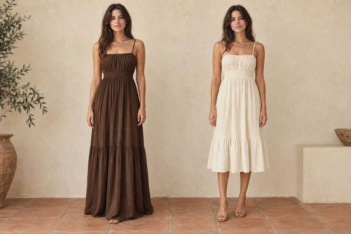 Maxi vs Midi Dress: A Complete Comparison