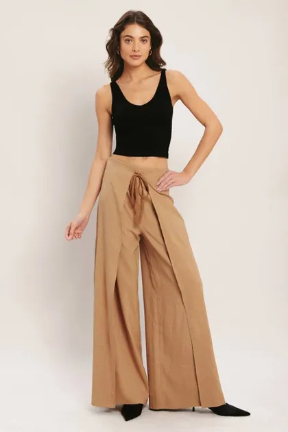 Chic High-Waisted Statement Pants — khaki pants & trousers from Pieces of a Dream