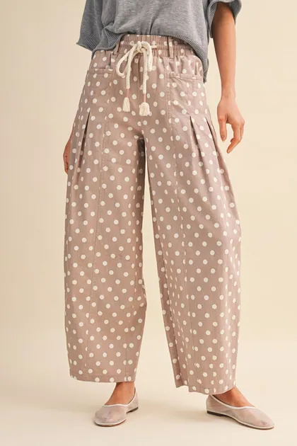 The Parisian Dot Pants — khaki pants & trousers from Pieces of a Dream